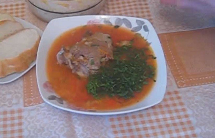 готовый суп